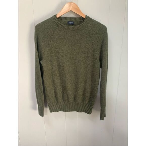 J. Crew Factory Men’s Supersoft lambswool-blend crewneck sweater - Picture 1 of 6